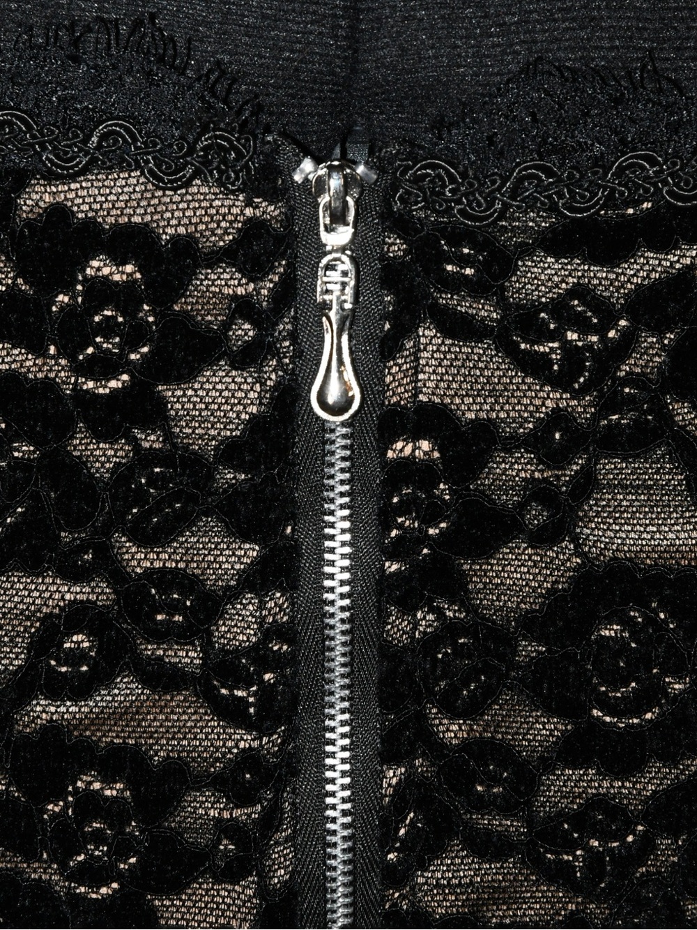 Strapless Black Lace Corset Tulle Skirt Set - Picture 8 of 11